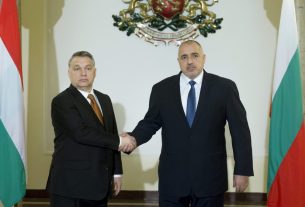 Bojko Boriszov és Orbán Viktor