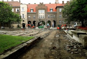 Szeged, Aradi vértanúk tere, felújítás